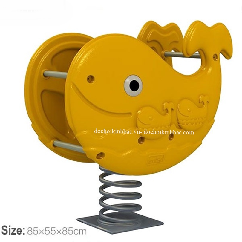 THÚ NHÚN LÒ XO ĐƠN HÌNH CON CÁ HEO TLX20