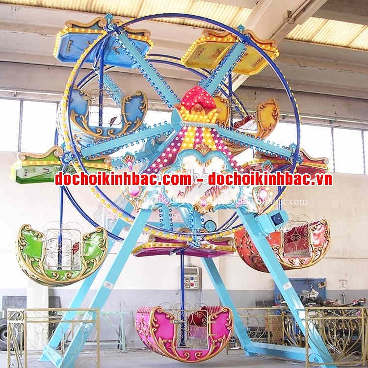 Đu quay Lồng đứng mini 02