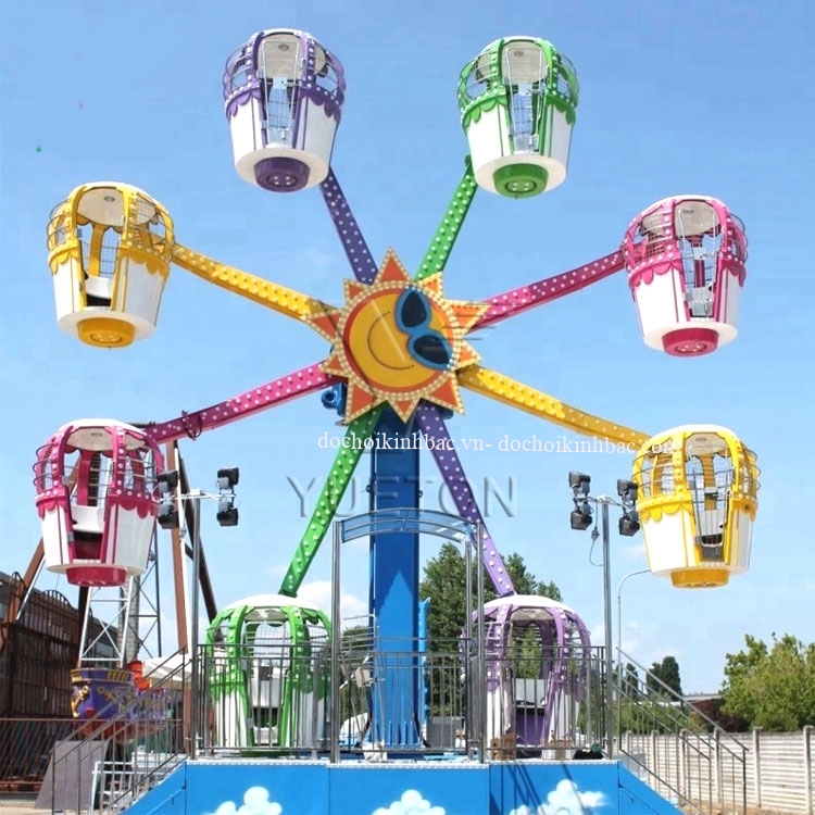 Đu quay Lồng đứng mini 03