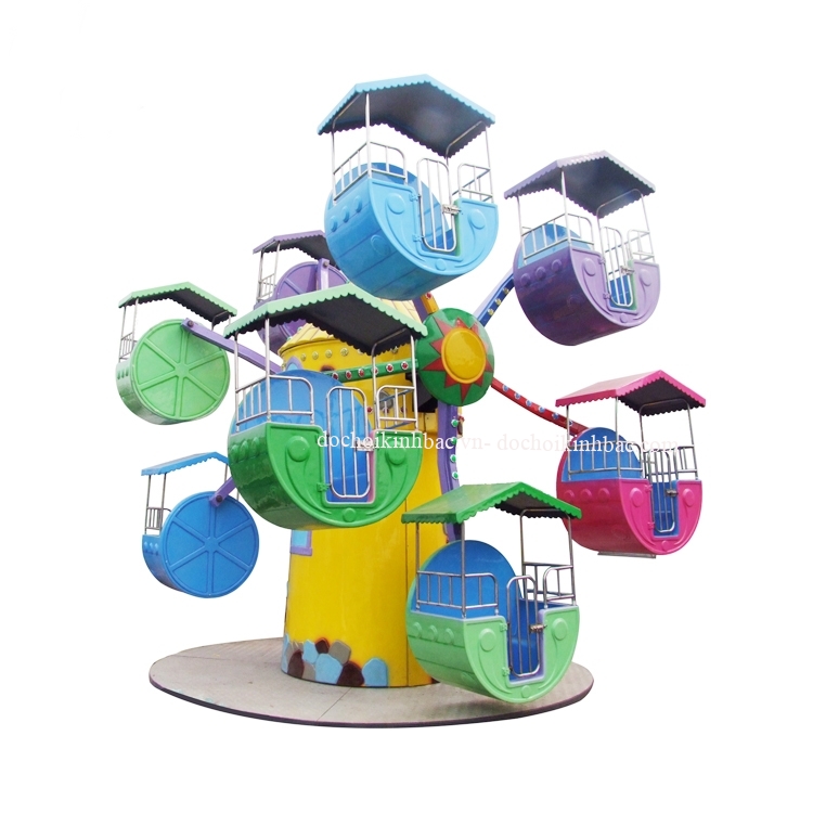 Đu quay Lồng đứng mini 04