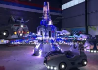 Đu quay vũ trụ tên lửa bay