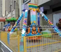 Tê giác cuồng xoay nộ mầu xanh