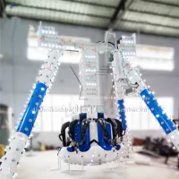 Tê giác cuồng xoay nộ mầu xanh