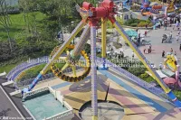 Tê giác cuồng nộ bay và xoay khổng lồ