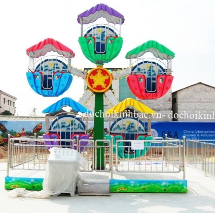 Đu quay Lồng đứng mini 01