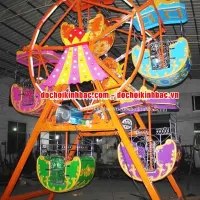 Đu quay Lồng đứng mini 01