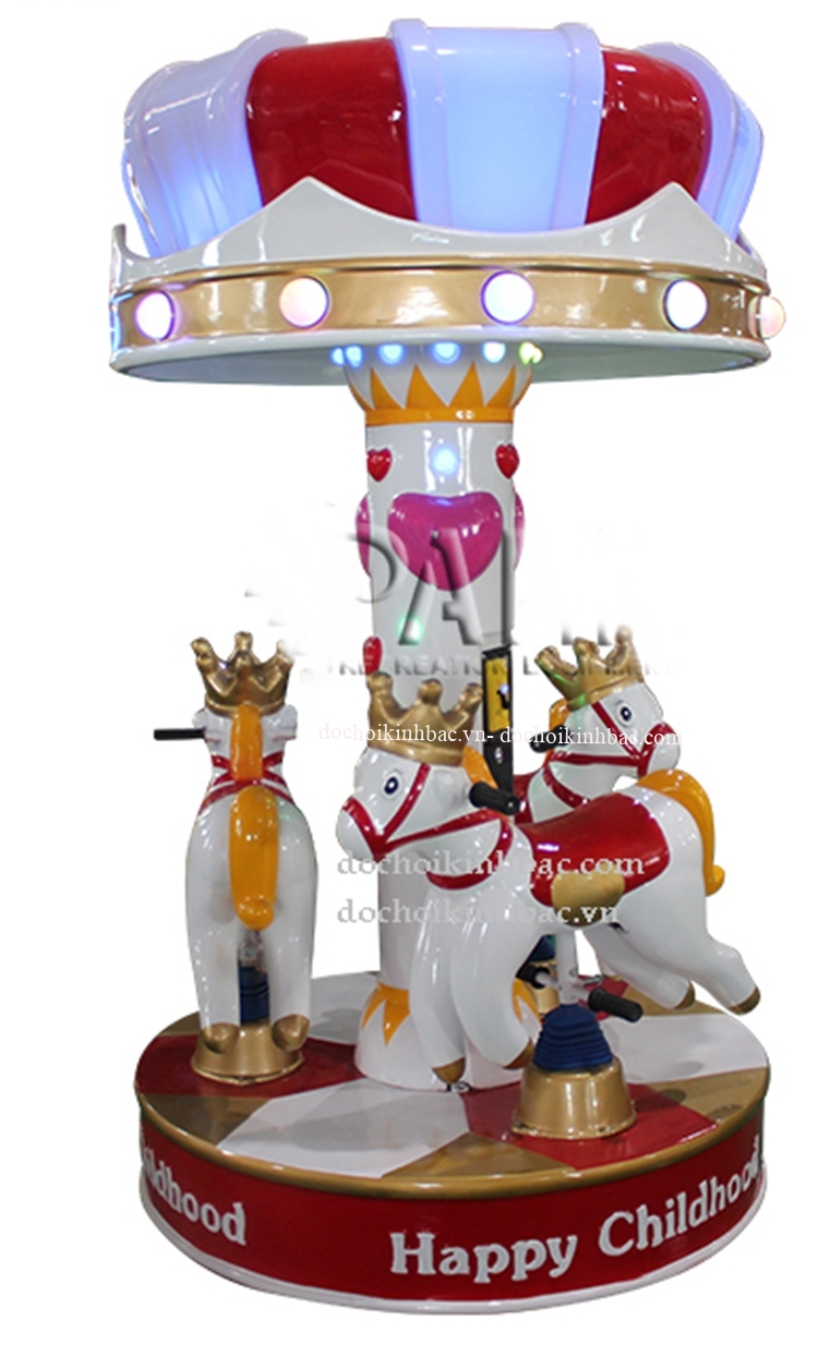 Đu quay nữ hoàng mini 3 chỗ