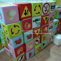 Hộp xếp mềm khu vui chơi