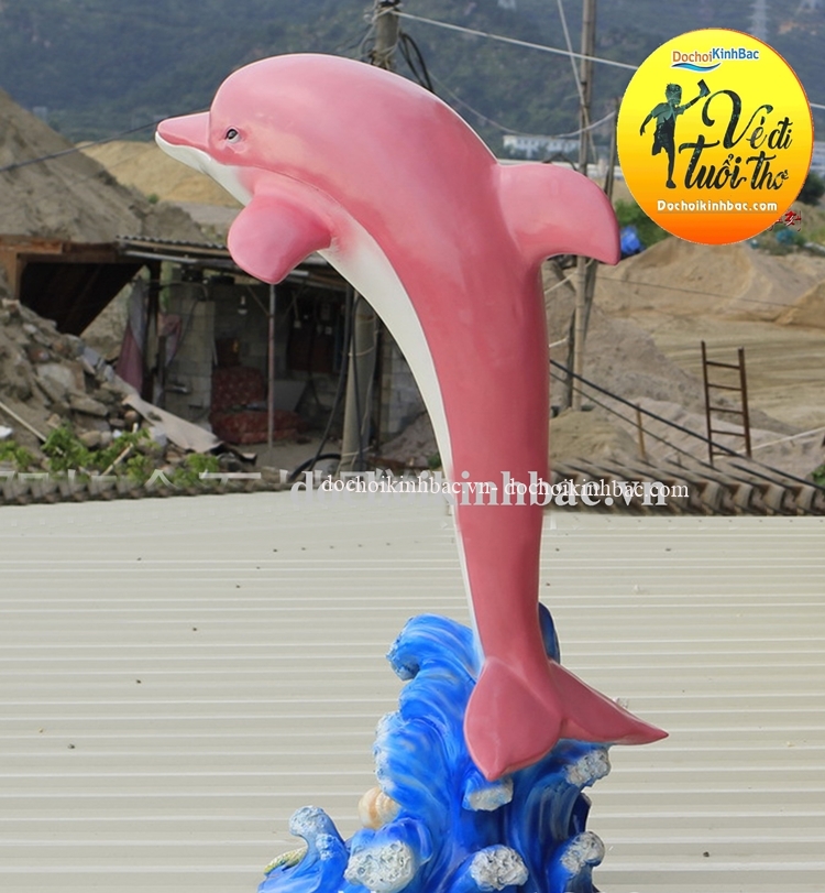 Cá heo phun nước hồng