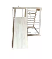 Cầu trượt gỗ