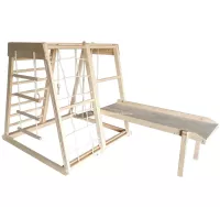Cầu trượt gỗ