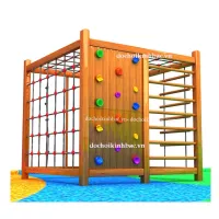 Bộ vận động gỗ đa năng