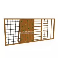 Bộ vận động gỗ đa năng