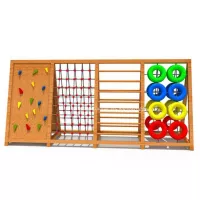 Leo núi vận động gỗ