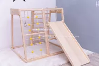 Bộ vận động gỗ đa năng gỗ