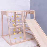 Bộ vận động gỗ đa năng gỗ