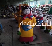 TƯỢNG CÔ BÉ QUÀNG KHĂN ĐỎ 09