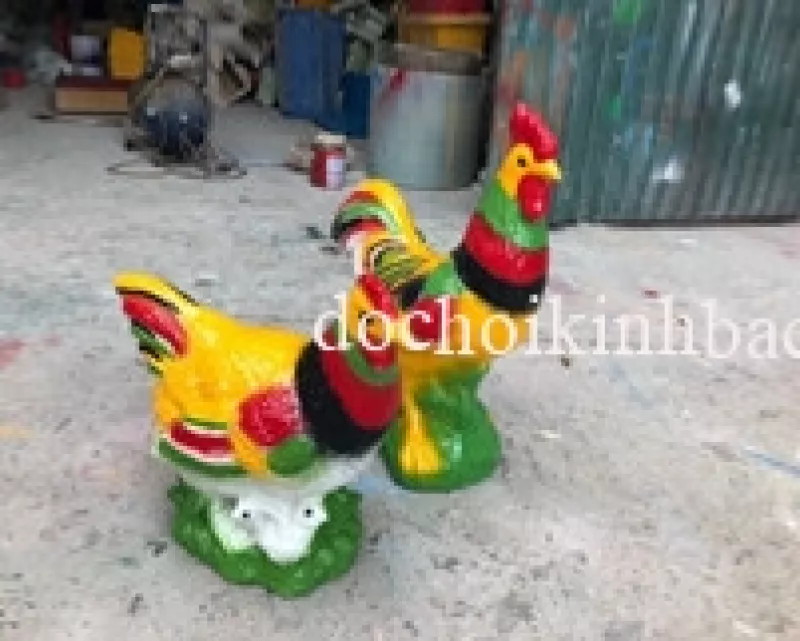TƯỢNG GÀ TRỐNG - GÀ MÁI 18