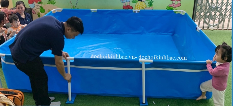 BỂ BƠI DI ĐỘNG KHUNG KIM LOẠI 030