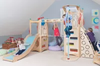 CẦU TRƯỢT LIÊN HOÀN GỖ MẦM NON 11