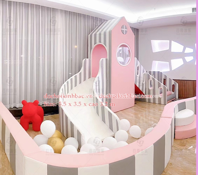 Nhà bóng liên hoàn mầm non 04