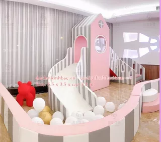 Nhà bóng liên hoàn mầm non 04