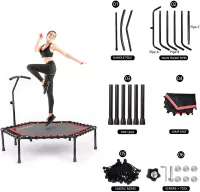 Sàn nhún cao cấp 141cm lục giác