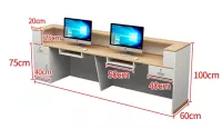 Quầy lễ tân thu ngân khu vui chơi8