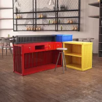 Quầy  thu ngân Container đẹp