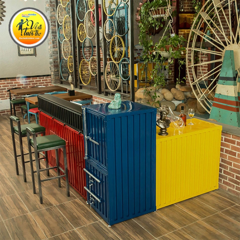 Quầy thu ngân Container đẹp