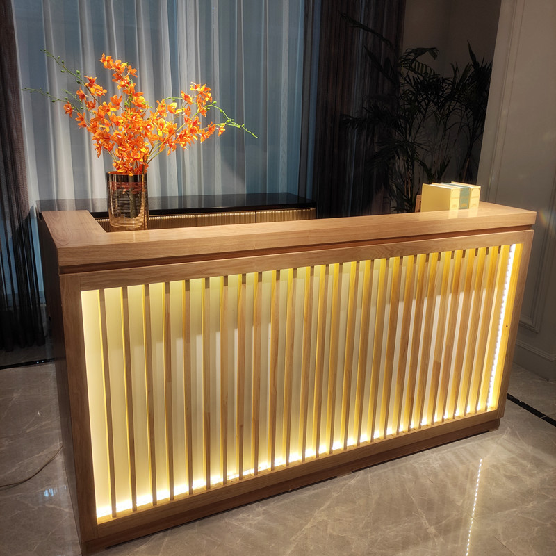 Quầy thu ngân lễ tân led