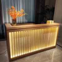 Quầy thu ngân lễ tân led