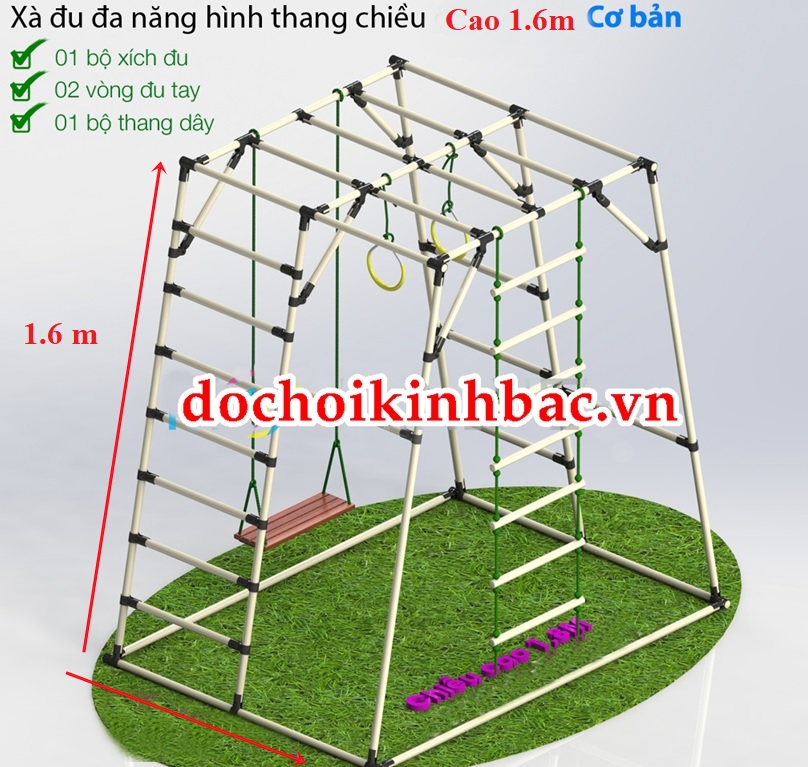 Bộ vận động đa năng 08