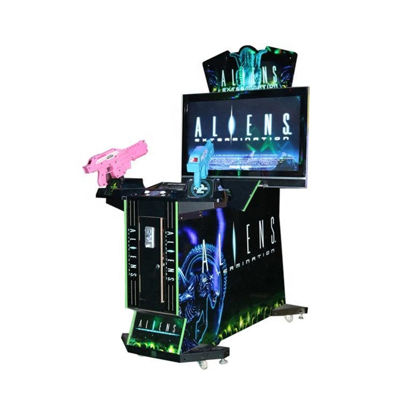 Máy game bắn súng alien 32 inch MBS04