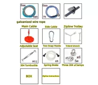 Zipline Bồ trượt Zipline KBZL03