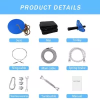 Zipline Bồ trượt Zipline KBZL04
