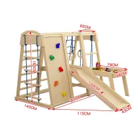Bộ vận động gỗ đa năng gỗ BVDXD15