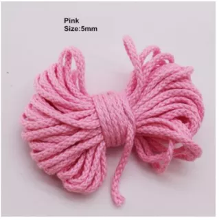 DÂY THỪNG COTTON ĐAN XÍCH ĐU THƯ GIÃN MÀU HỒNG DTXD02