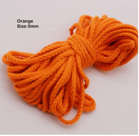 DÂY THỪNG COTTON ĐAN XÍCH ĐU THƯ GIÃN MÀU CAM DTXD03