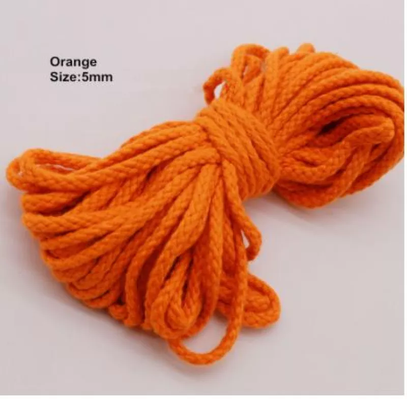 DÂY THỪNG COTTON ĐAN XÍCH ĐU THƯ GIÃN MÀU CAM DTXD03