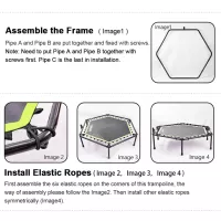 Sàn nhún nhảy Trampoline bungee size 51 icnh L2