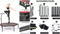 Sàn nhún nhảy Trampoline bungee size 51 icnh L2