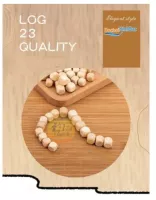 COMBO 252G HẠT GỖ VÀ KHAY GỖ CBG05