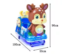 Thú nhún điện nai hồng TND060