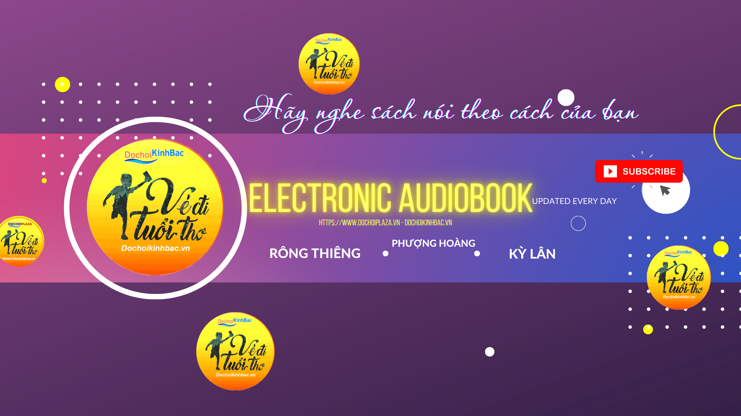 Sách nói kinh bắc - Hãy nghe sách nói theo cách của bạn?