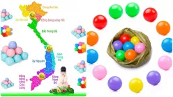 Sản xuất bóng nhựa cho trẻ em size 7.5,10 ,8 cm khu vui chơi