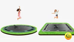 Hướng dẫn thi công lắp đặt sàn nhún nhảy trampoline under