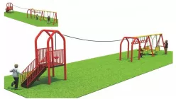Trượt zipline – trò chơi mạo hiểm được yêu thích tại các điể