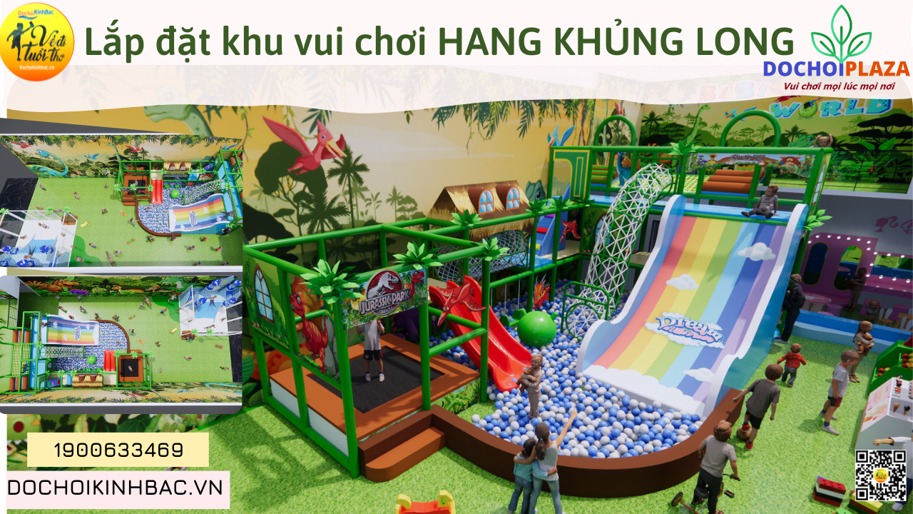 Khu vui chơi Hang Khủng Long - TP Bắc Ninh