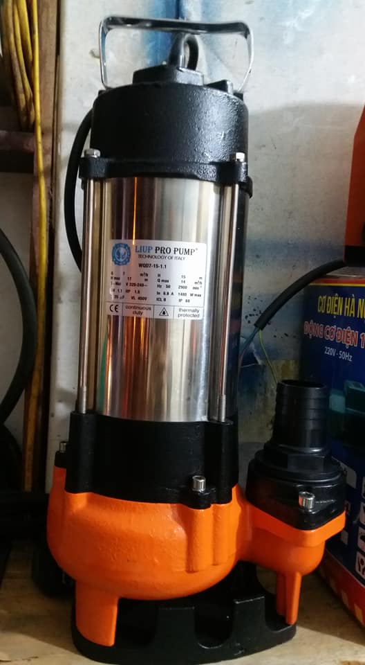 BOM CHÌM 0.75KW KHÔNG PHAO